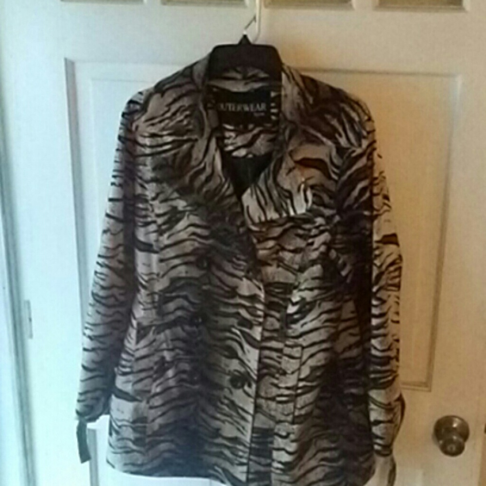 Animal Print Jacket